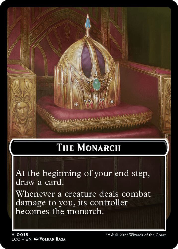 The Monarch // Pirate Double-Sided Token (18 // 5) (LCC)