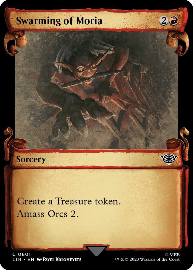 Swarming of Moria (Showcase Scrolls) (601) (LTR)