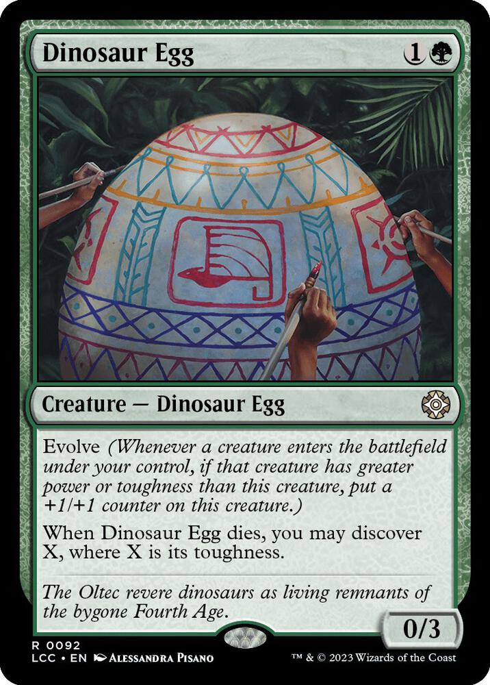 Dinosaur Egg (92) (LCC)