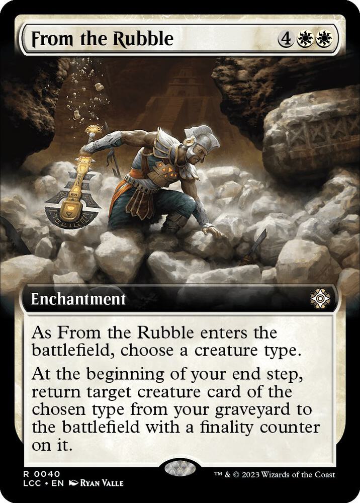 From the Rubble (Extended Art) (40) (LCC)