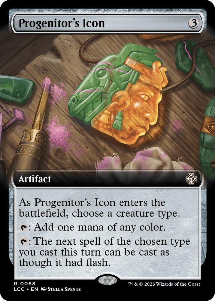 Progenitor's Icon (Extended Art) (68) (LCC)