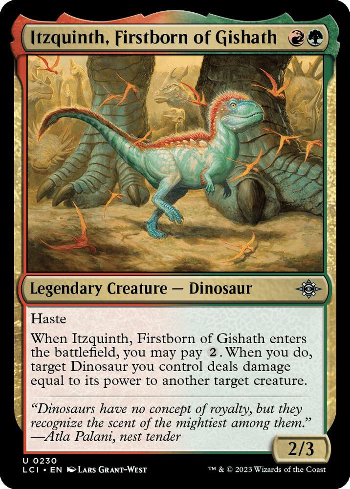 Itzquinth, Firstborn of Gishath (230) (LCI)