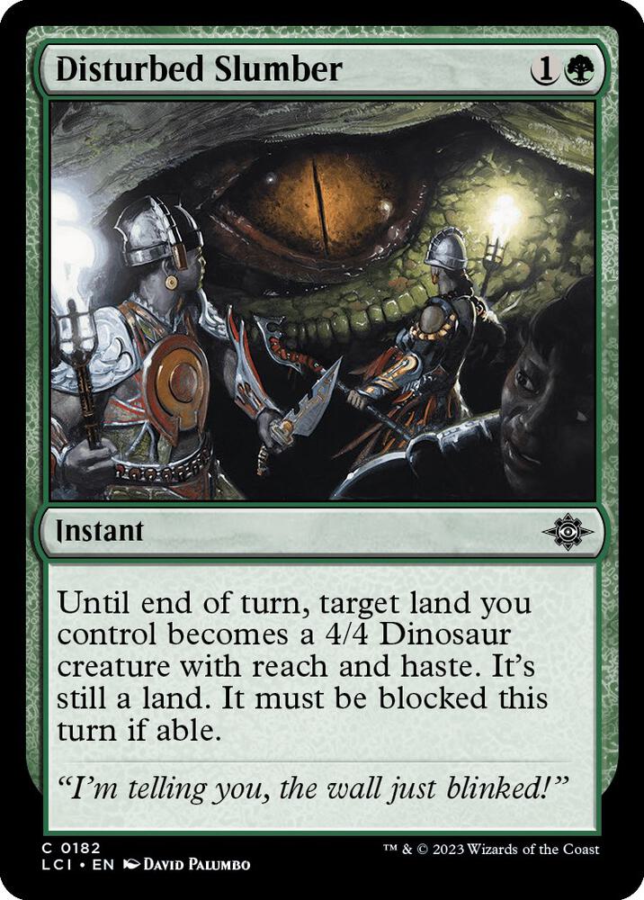 Disturbed Slumber (182) (LCI)