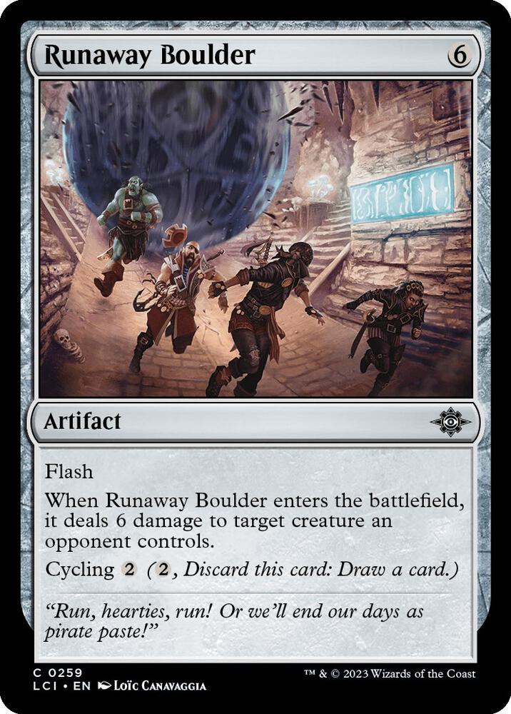 Runaway Boulder (259) (LCI)