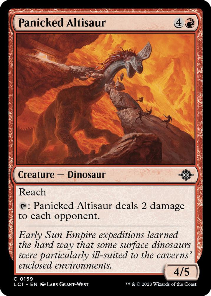 Panicked Altisaur (159) (LCI)
