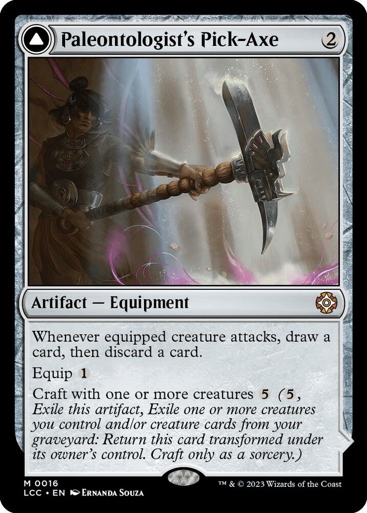 Paleontologist's Pick-Axe (16) (LCC)