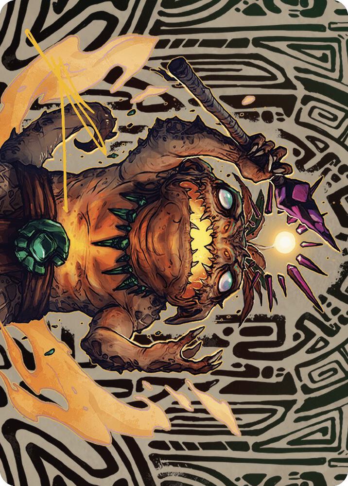 Zoyowa Lava-Tongue Art Card (Gold-Stamped Signature) (54) (ASLCI)
