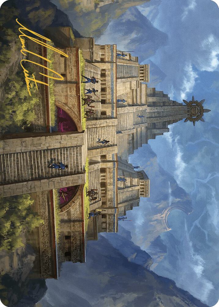 Barracks of the Thousand Art Card (Gold-Stamped Signature) (6) (ASLCI)