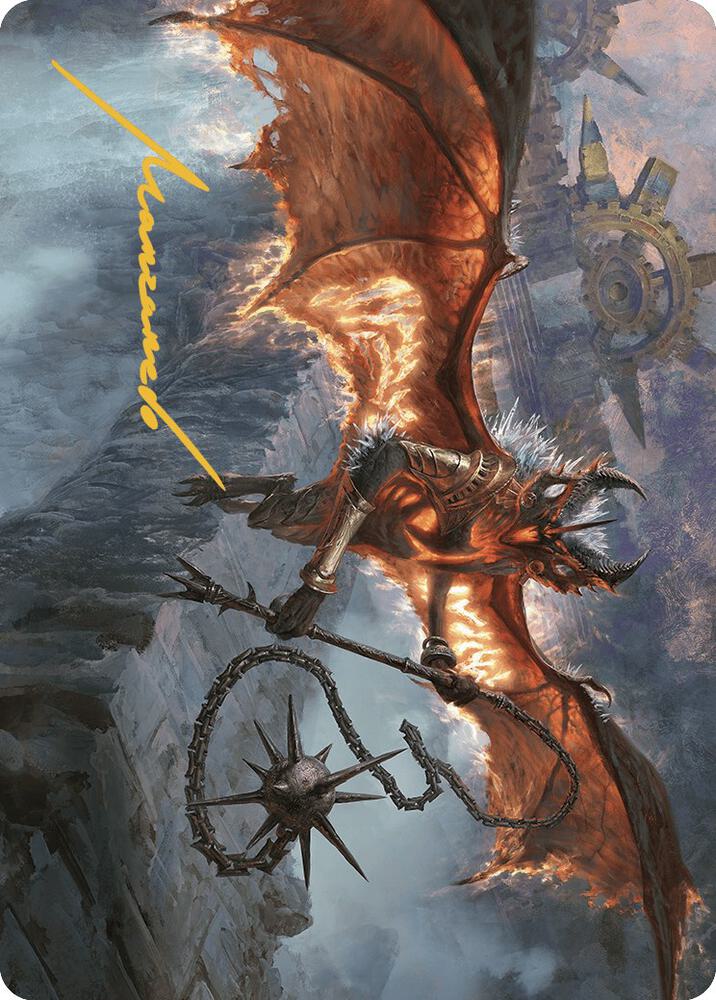 Bloodletter of Aclazotz Art Card (15/81) (Gold-Stamped Signature) (15) (ASLCI)