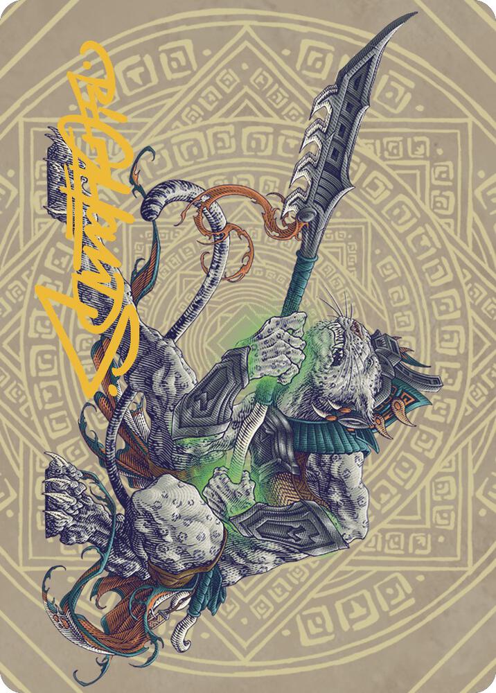 Kutzil, Malamet Exemplar Art Card (Gold-Stamped Signature) (50) (ASLCI)