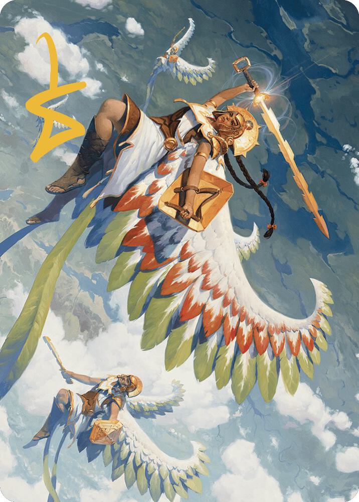 Resplendent Angel Art Card (5/81) (Gold-Stamped Signature) (5) (ASLCI)
