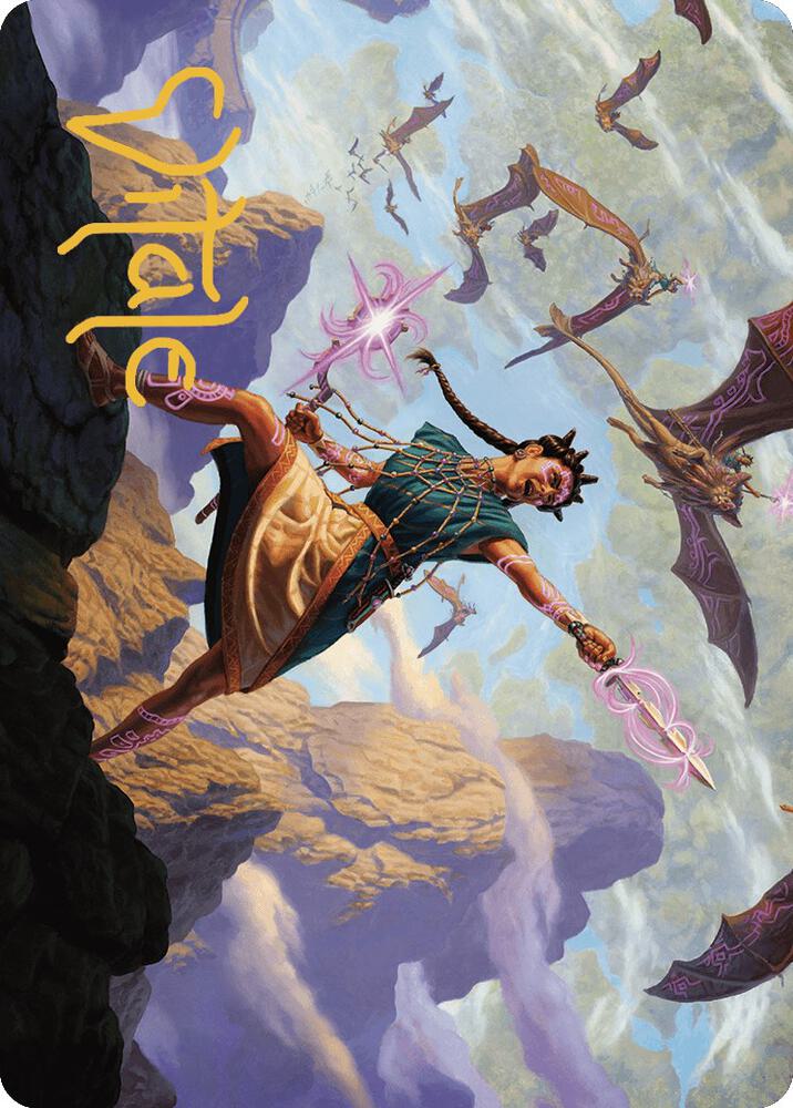 Warden of the Inner Sky Art Card (Gold-Stamped Signature) (7) (ASLCI)