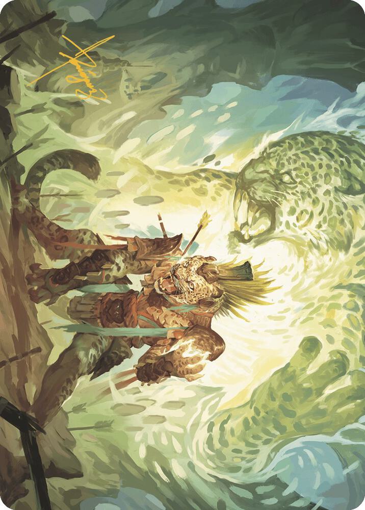 Might of the Ancestors Art Card (Gold-Stamped Signature) (2) (ASLCI)