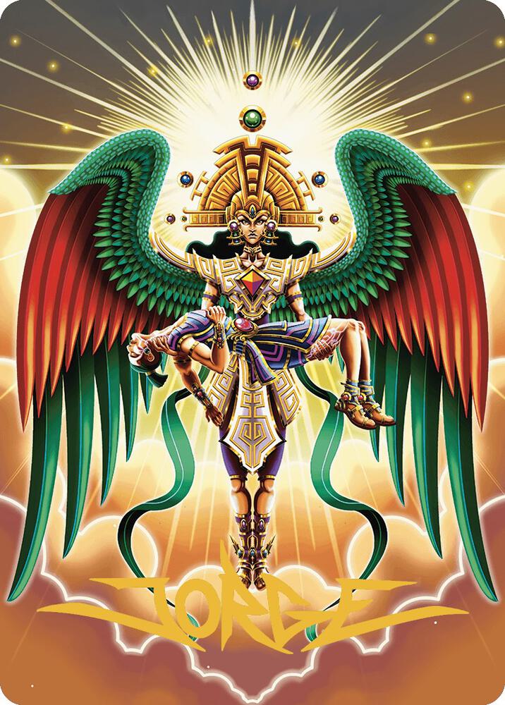 Resplendent Angel Art Card (59/81) (Gold-Stamped Signature) (59) (ASLCI)