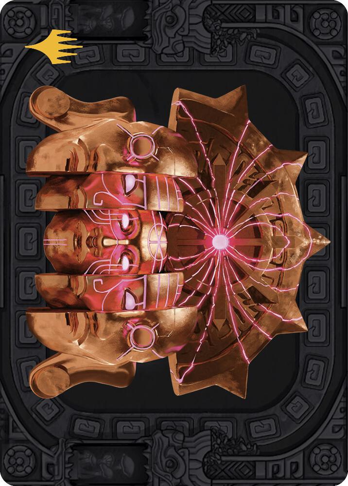 Ojer Taq, Deepest Foundation Art Card (56/81) (Gold-Stamped Planeswalker Symbol) (56) (ASLCI)
