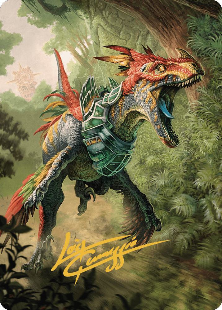 Dinosaur Token Art Card (Gold-Stamped Signature) (67) (ASLCI)