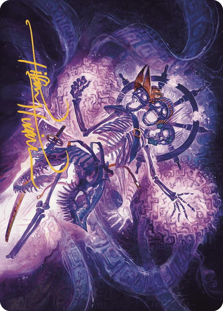 The Grim Captain Art Card (Gold-Stamped Signature) (41) (ASLCI)