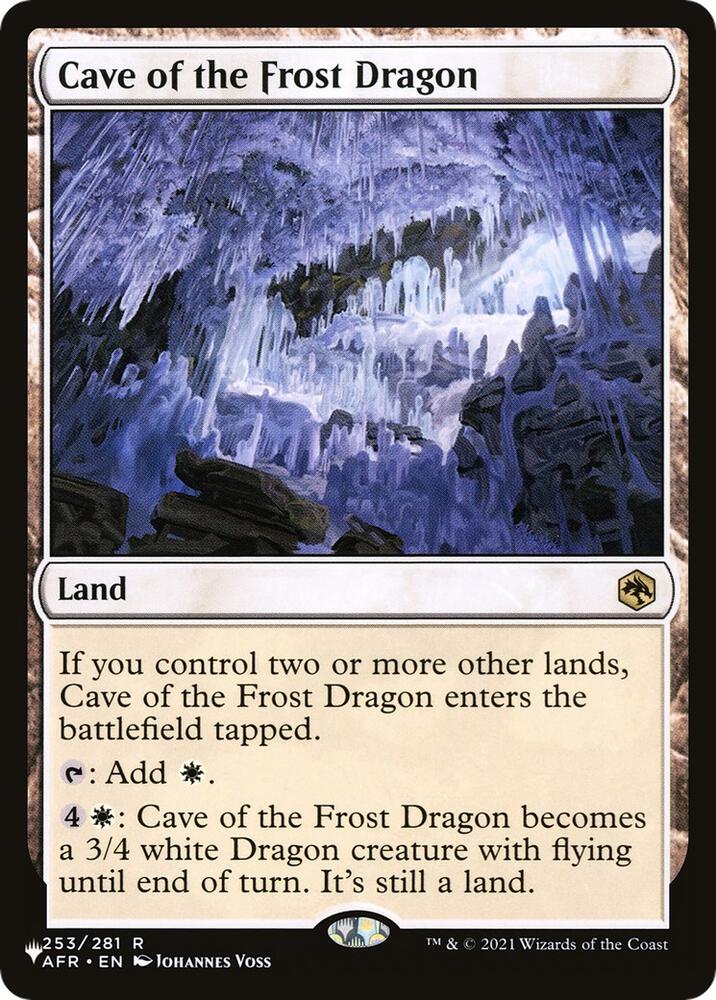 Cave of the Frost Dragon (253/281) (LIST)