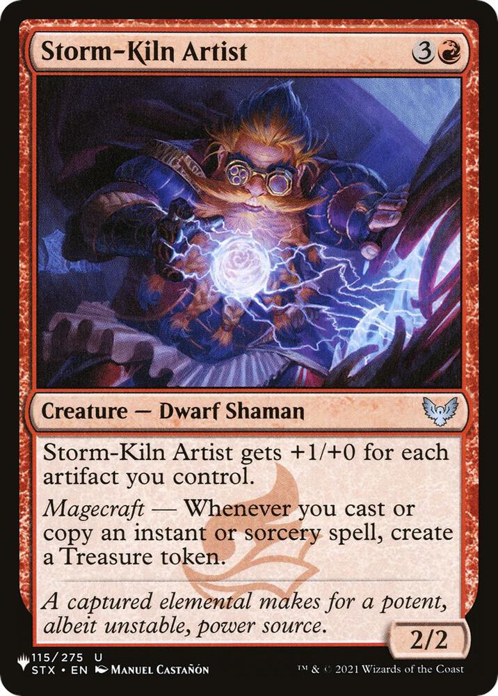 Storm-Kiln Artist (STX) (115/275) (LIST)