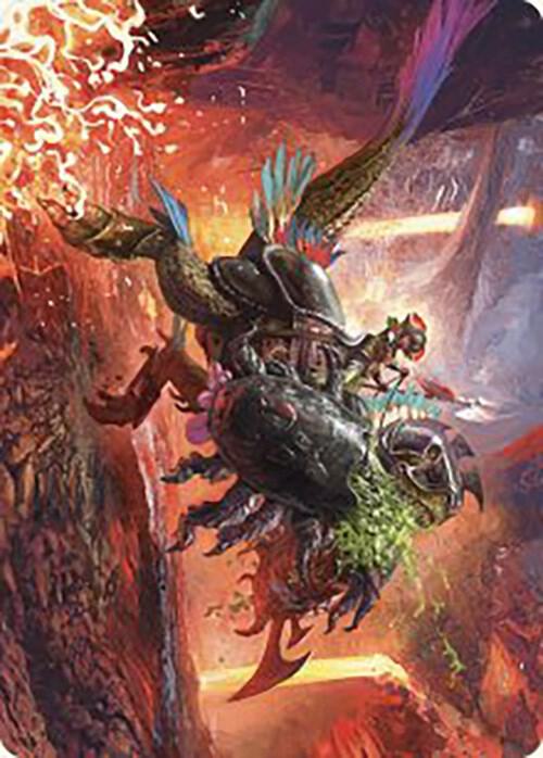Triumphant Chomp Art Card (21) (ASLCI)