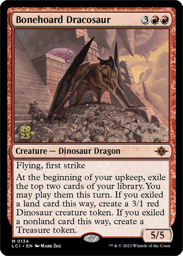 Bonehoard Dracosaur (134) (PRE)