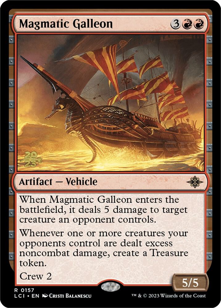 Magmatic Galleon (157) (PRE)