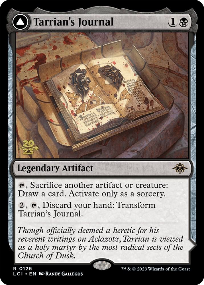 Tarrian's Journal (126) (PRE)