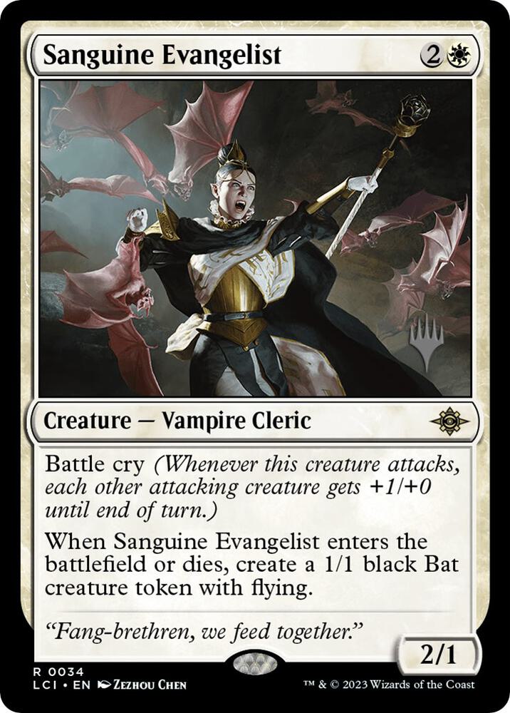 Sanguine Evangelist (34) (PPLCI)