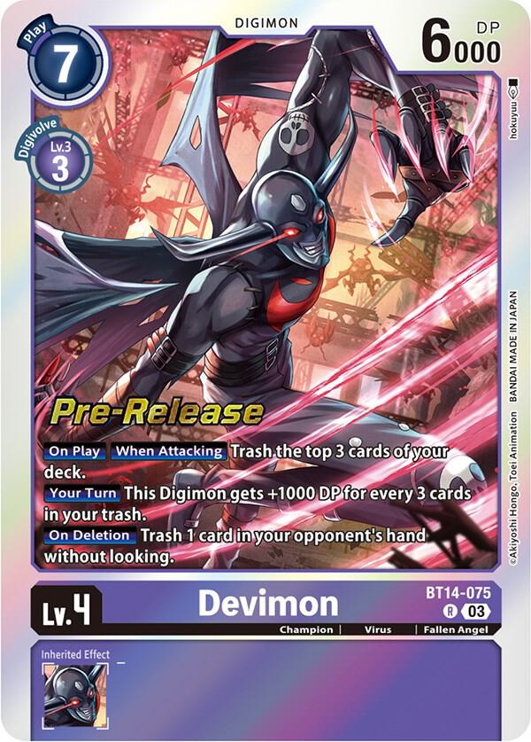 Devimon (BT14-075 R) (BT-14_PR)