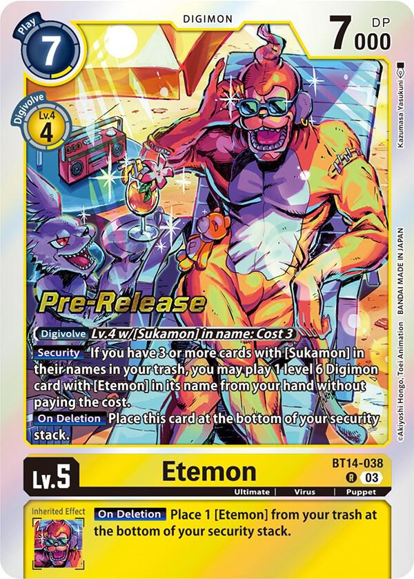 Etemon (BT14-038 R) (BT-14_PR)