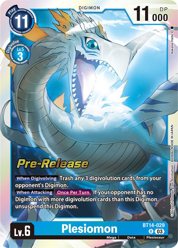 Plesiomon (BT14-029 R) (BT-14_PR)