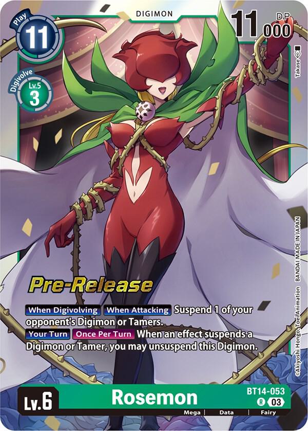 Rosemon (BT14-053 R) (BT-14_PR)