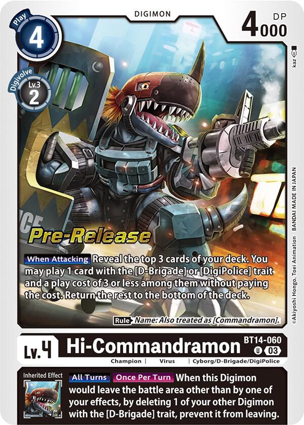 Hi-Commandramon (BT14-060 U) (BT-14_PR)
