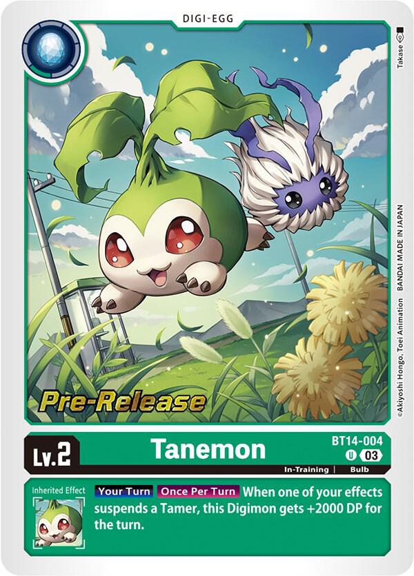 Tanemon (BT14-004 U) (BT-14_PR)