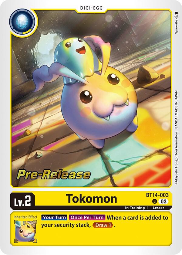 Tokomon (BT14-003 U) (BT-14_PR)