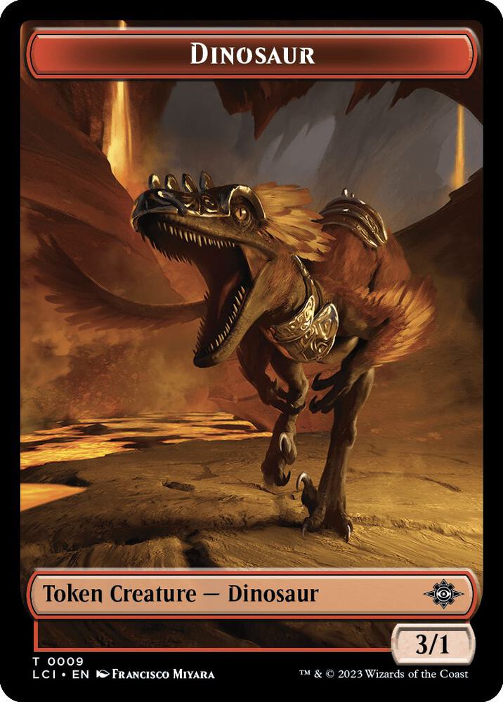 Dinosaur Token (0009) (9) (LCI)