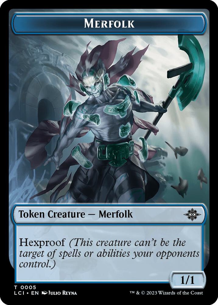 Merfolk Token (5) (LCI)
