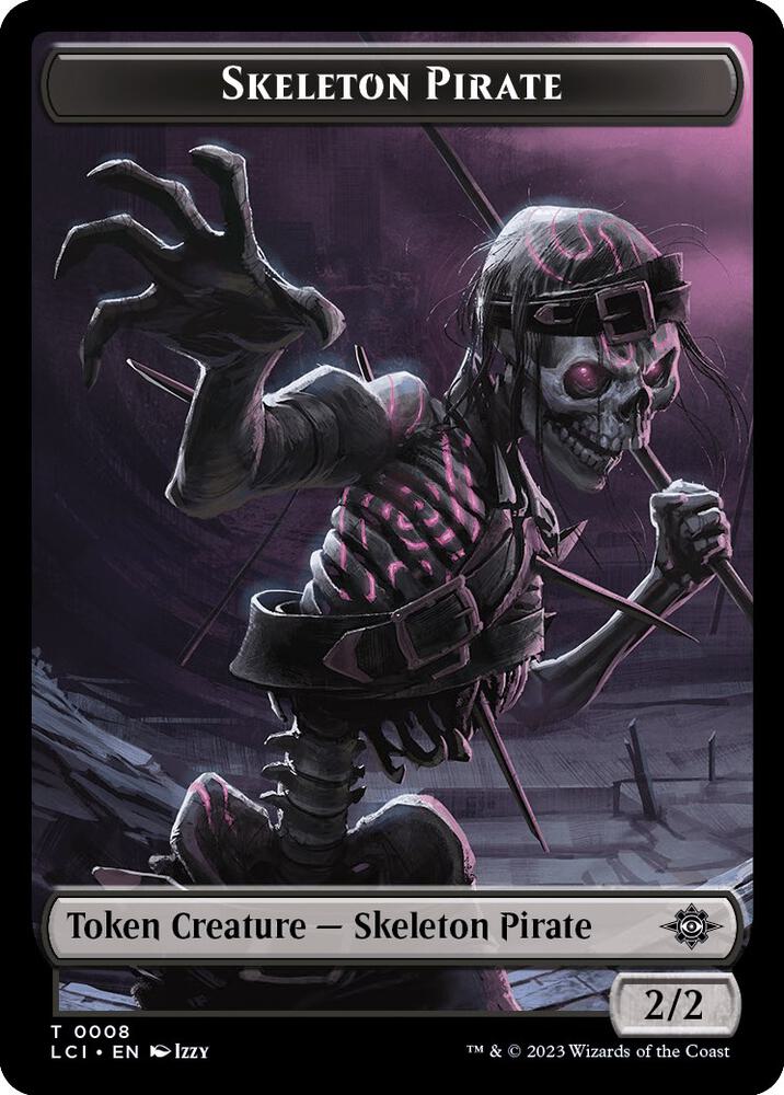 Skeleton Pirate Token (8) (LCI)