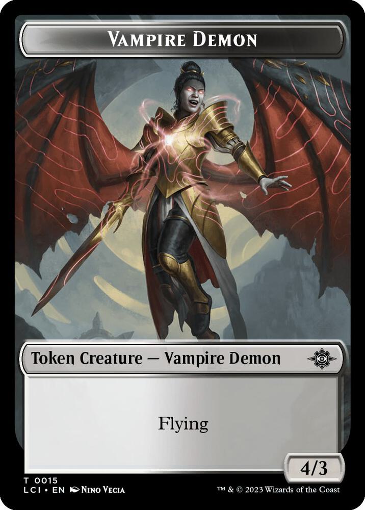 Vampire Demon Token (15) (LCI)