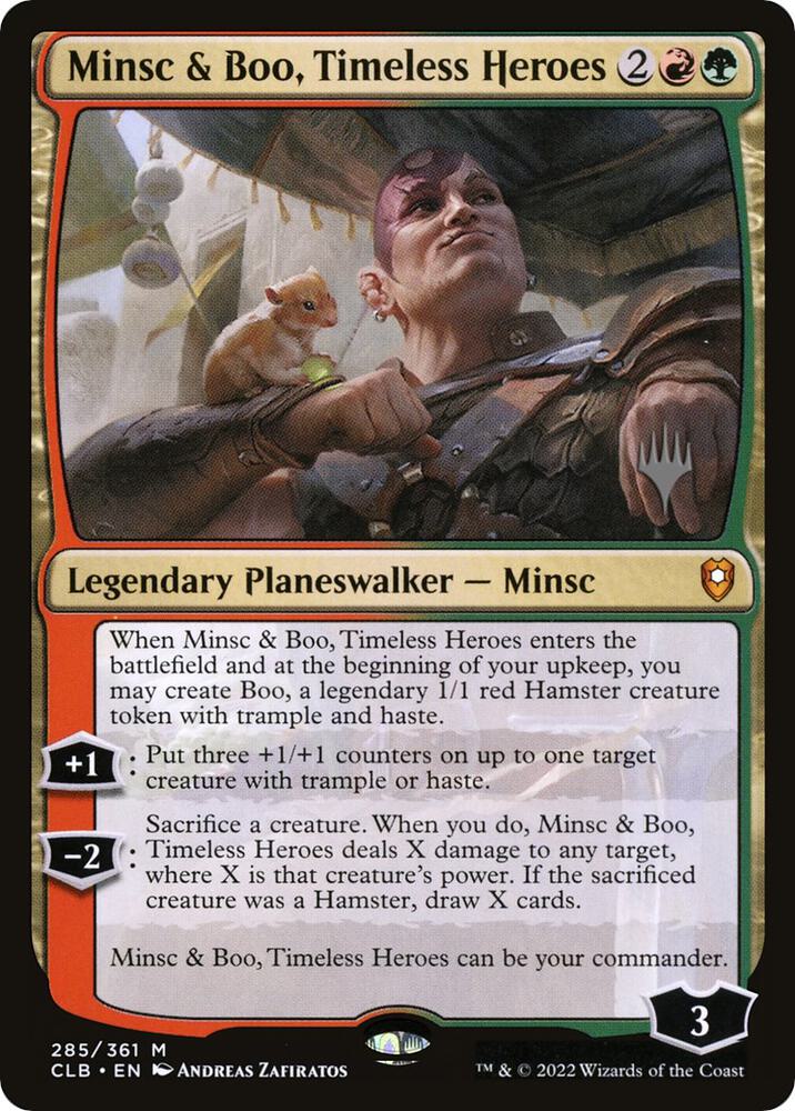 Minsc & Boo, Timeless Heroes (285) (PPLCI)