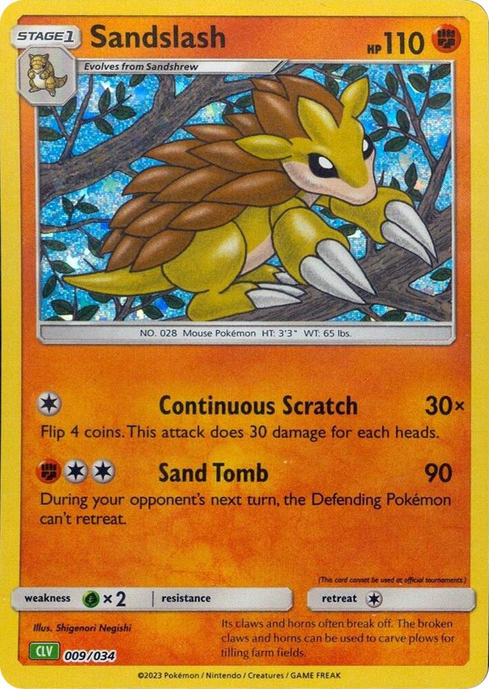 Sandslash (009/034) (CL)