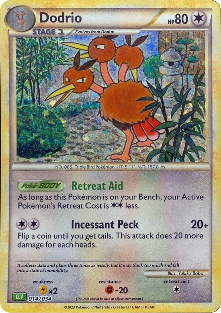 Dodrio (014/034) (CL)