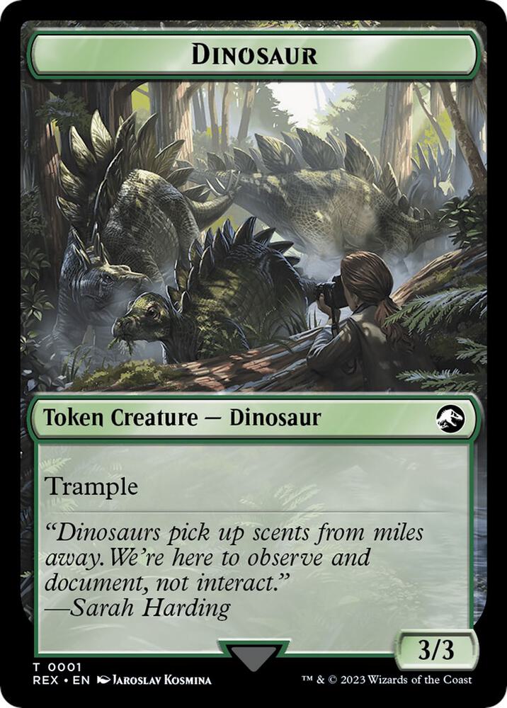 Dinosaur Token (1) (REX)