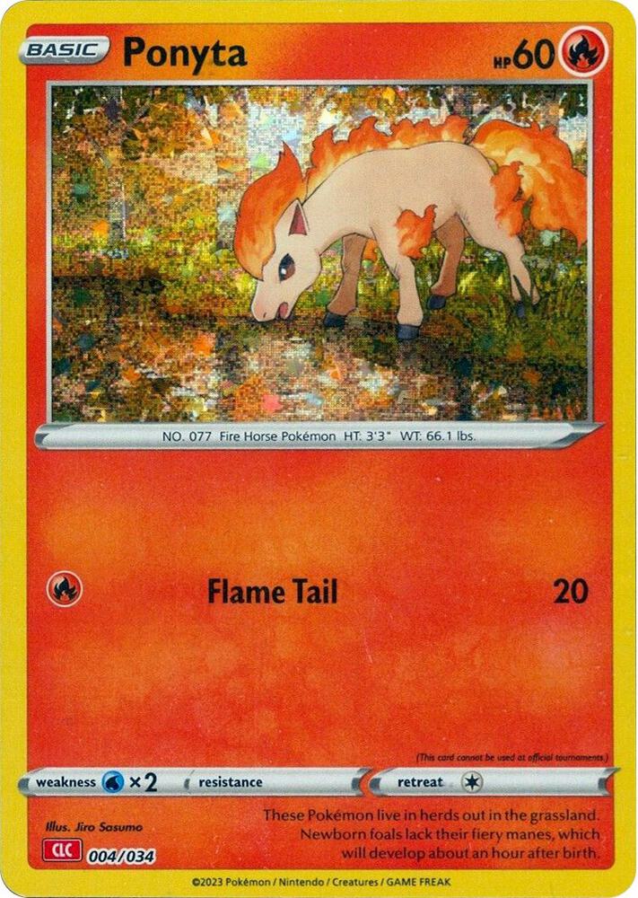 Ponyta (004/034) (CL)