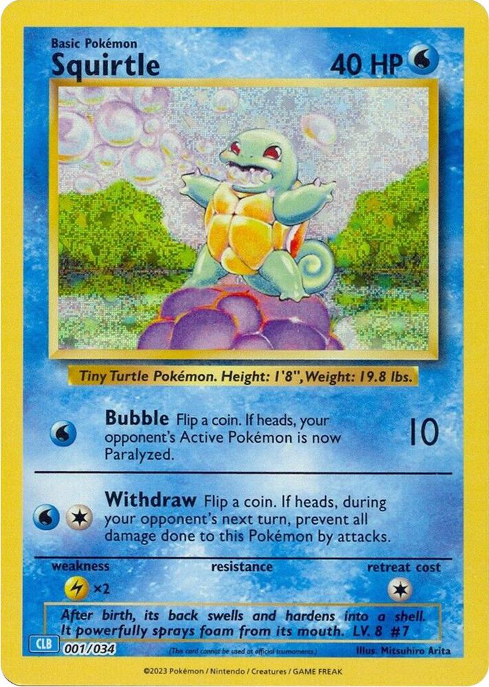 Squirtle (001/034) (CL)