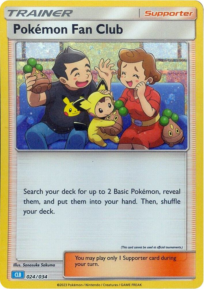 Pokemon Fan Club (CLB) (024/034) (CL)