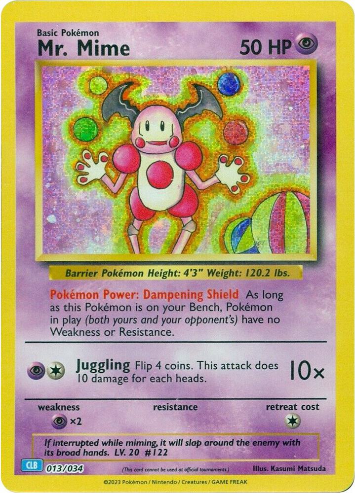Mr. Mime (013/034) (CL)