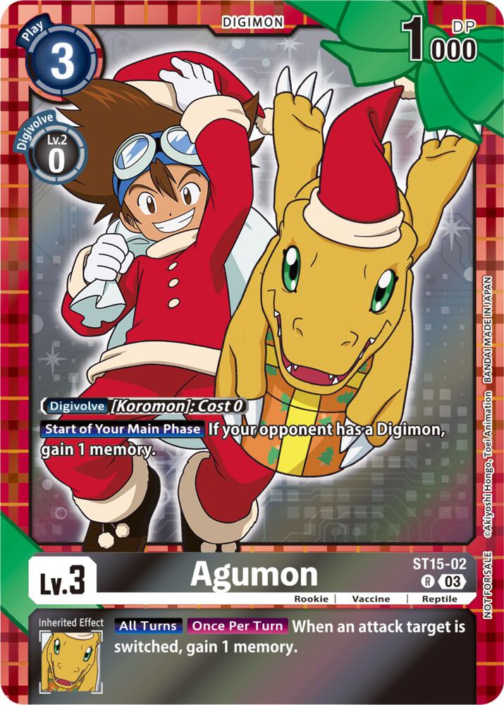 Agumon (Winter Holiday 2023) (ST15-02 R) (ST-15)