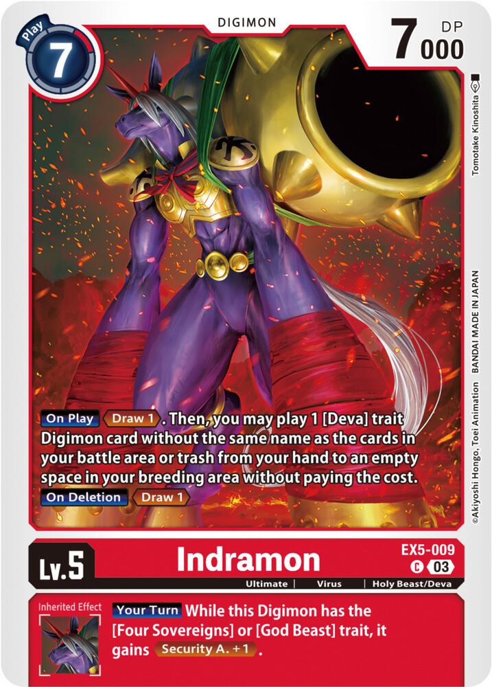 Indramon (EX5-009 C) (EX-05)