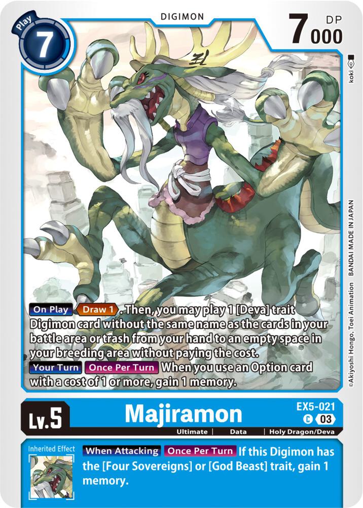 Majiramon (EX5-021 C) (EX-05)